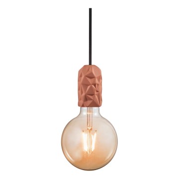 Nordlux - Strømkabel HANG 1xE27/40W/230V kobber/sort