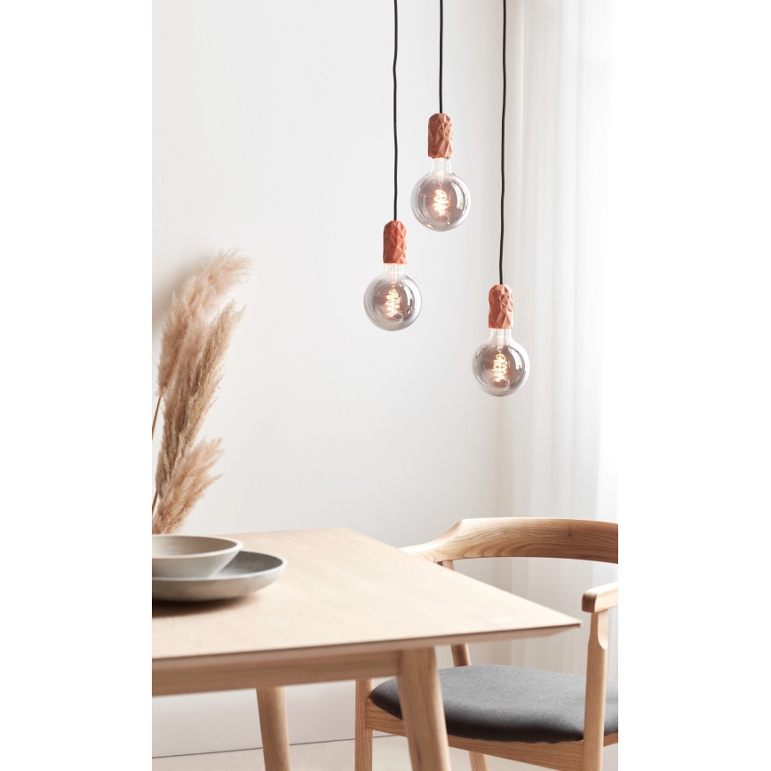 Nordlux - Strømkabel HANG 1xE27/40W/230V kobber/sort