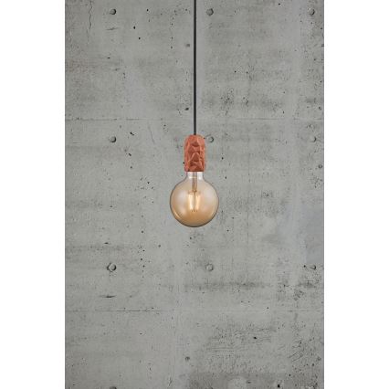 Nordlux - Strømkabel HANG 1xE27/40W/230V kobber/sort