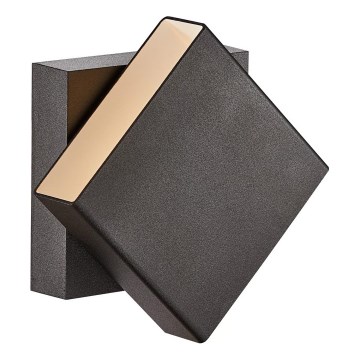 Nordlux - TURN LED, dæmpbar udendørs væglampe, 13,8W, 230V, IP54, sort