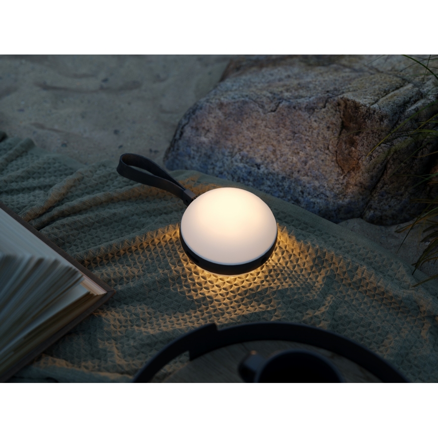 Nordlux - Udendørs LED lampe dæmpbar BRING TO-GO LED/1W/3,7V IP54 sort
