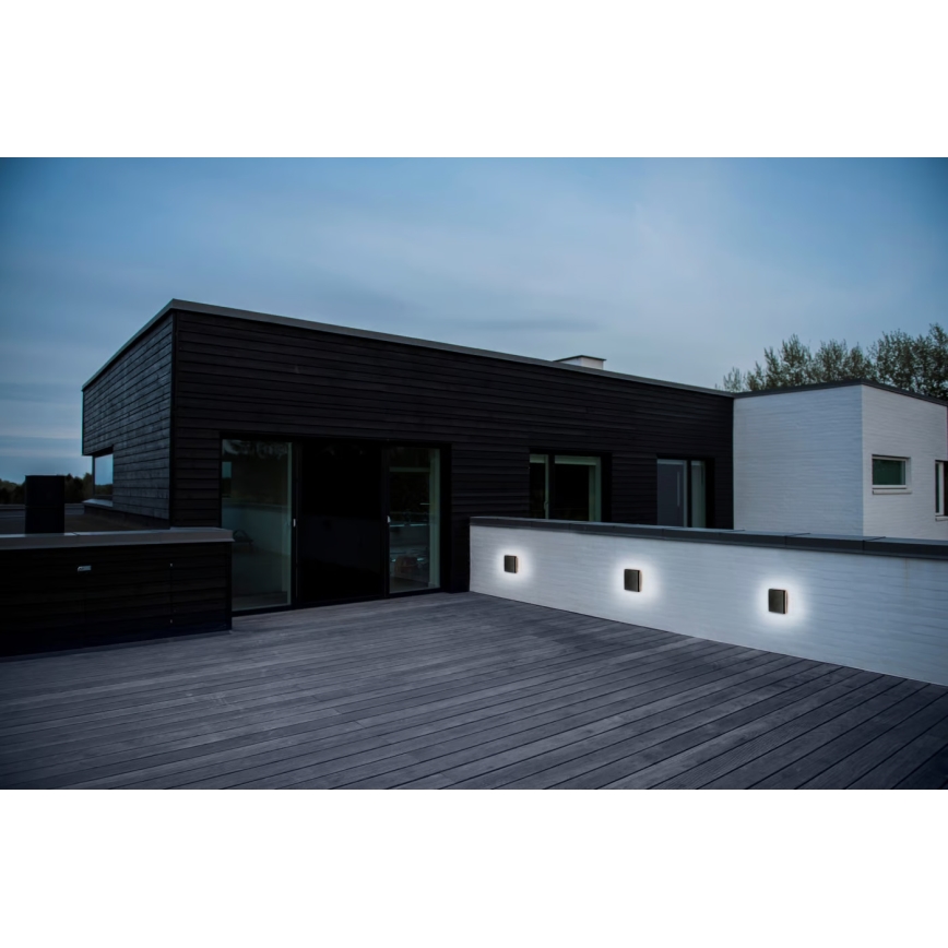 Nordlux - Udendørs LED væglampe ARTEGO LED/7,2W/230V 3000K IP54 sort