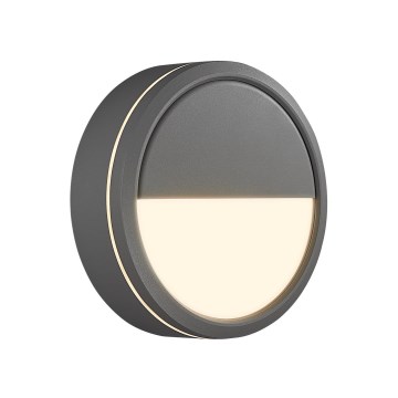 Nordlux - Udendørs LED væglampe dæmpbar AVA SMART LED/9,5W/230V 2700K IP54 grå