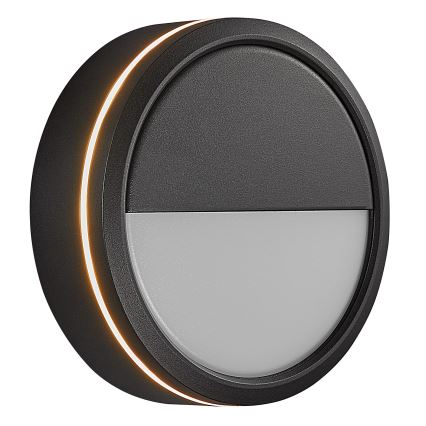 Nordlux - Udendørs LED væglampe dæmpbar AVA SMART LED/9,5W/230V 2700K IP54 sort