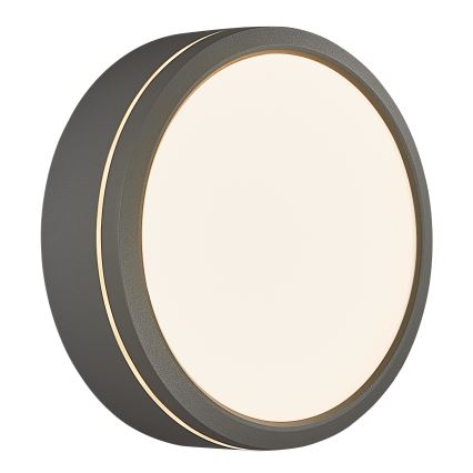 Nordlux - Udendørs LED væglampe dæmpbar AVA SMART LED/9,5W/230V 2700K IP54 grå