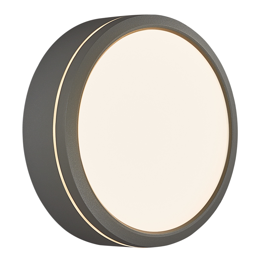 Nordlux - Udendørs LED væglampe dæmpbar AVA SMART LED/9,5W/230V 2700K IP54 grå