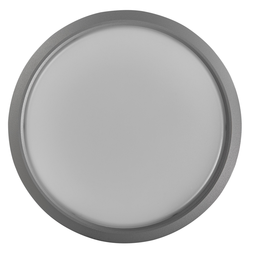 Nordlux - Udendørs LED væglampe dæmpbar AVA SMART LED/9,5W/230V 2700K IP54 grå