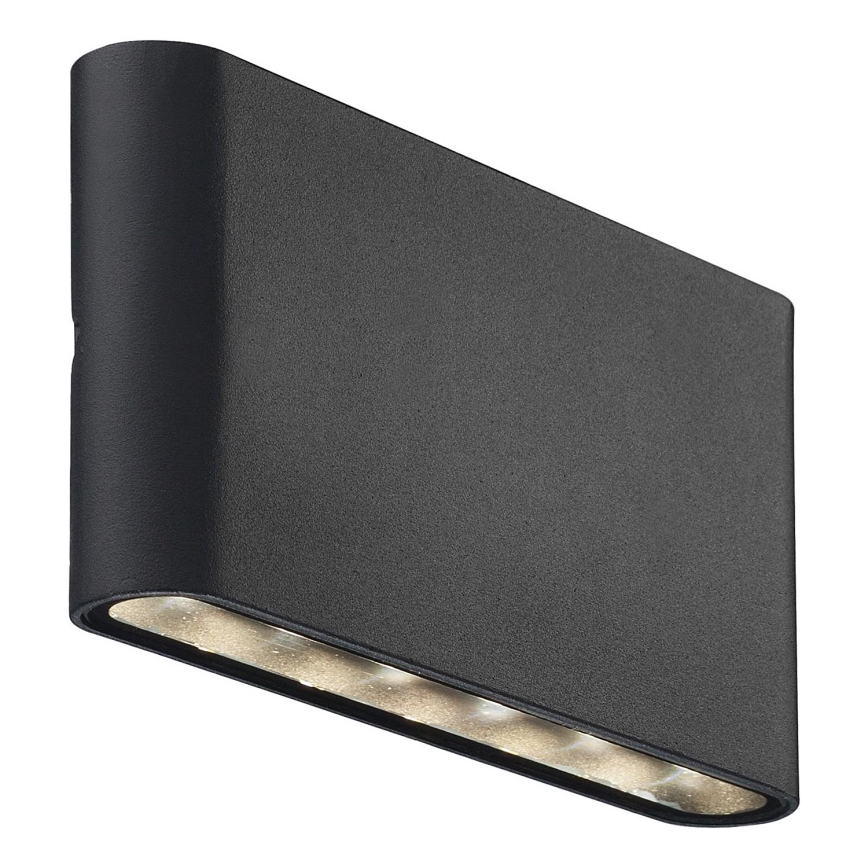 Nordlux - Udendørs LED væglampe KINVER LED/8,5W/230V IP54 sort