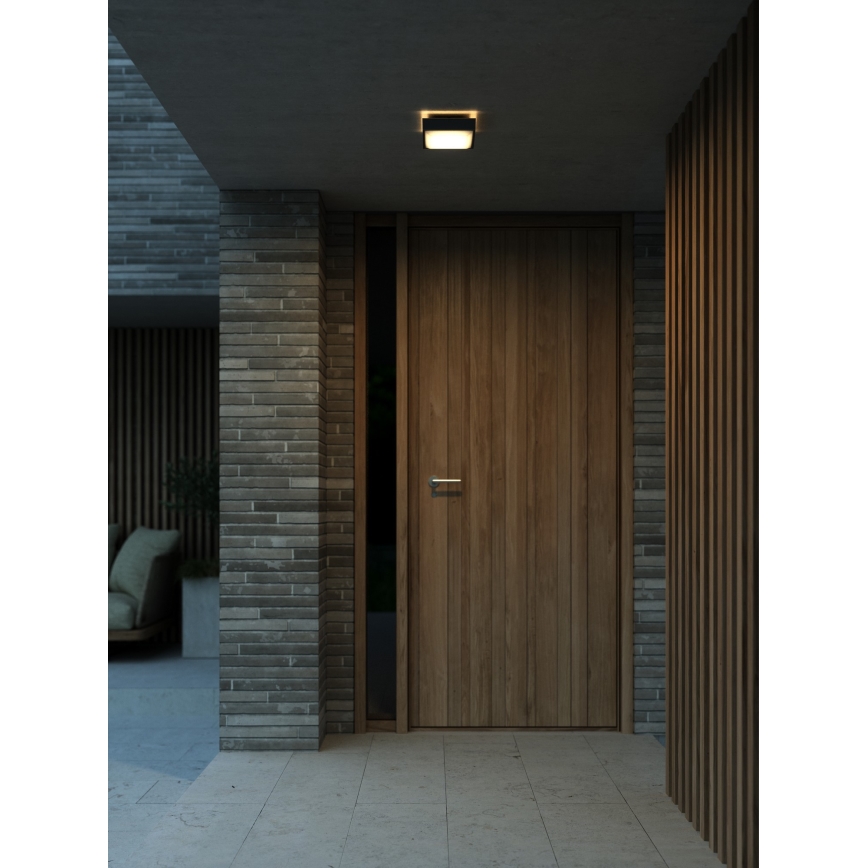 Nordlux - Udendørs LED væglampe OLIVER LED/9W/230V IP54 17,5x17,5 cm