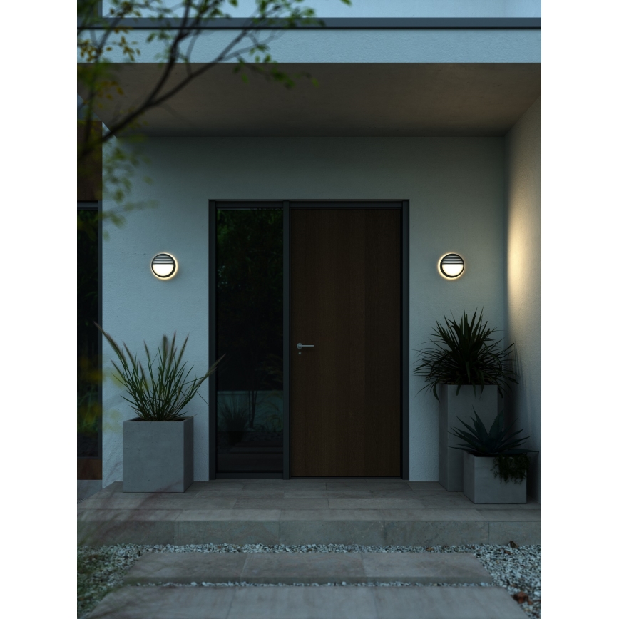 Nordlux - Udendørs LED væglampe OLIVER LED/9W/230V IP54 diameter 19,5 cm
