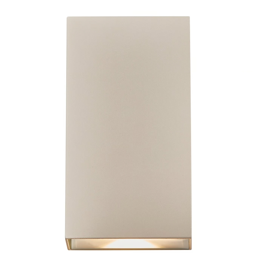 Nordlux - Udendørs LED væglampe ROLD LED/10,5W/230V 3000K IP54 cremefarvet
