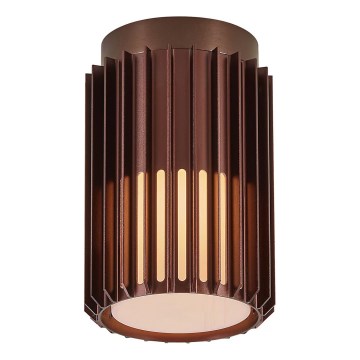 Nordlux - Udendørs loftlampe ALUDRA 1xE27/15W/230V brun