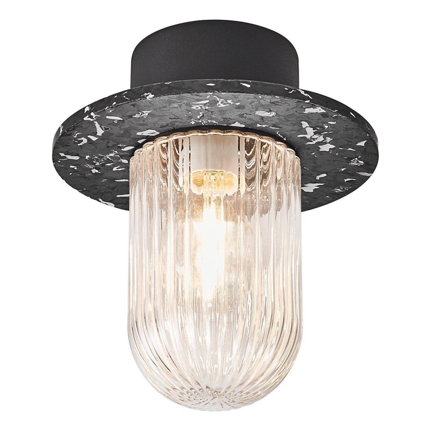 Nordlux - Udendørs loftlampe JANUKA 1xE27/60W/230V IP54 sort