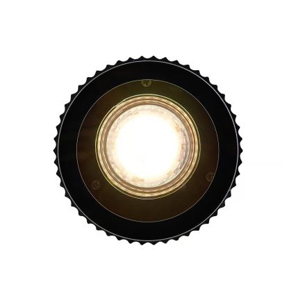 Nordlux - Udendørs loftlampe KYKLOP 1xGU10/15W/230V IP54 sort