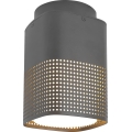 Nordlux - Udendørs loftlampe SIDARA 1xE27/15W/230V IP54 antracit