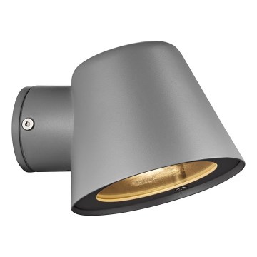 Nordlux - Udendørs væglampe ALERIA 1xGU10/35W/230V IP44 grå