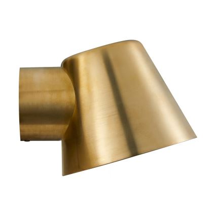 Nordlux - Udendørs væglampe ALERIA 1xGU10/35W/230V IP44 messing