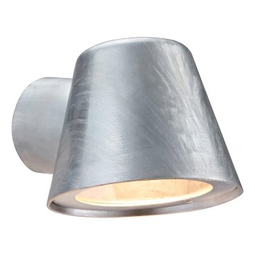 Nordlux - Udendørs væglampe ALERIA 1xGU10/35W/230V IP44 sølvfarvet