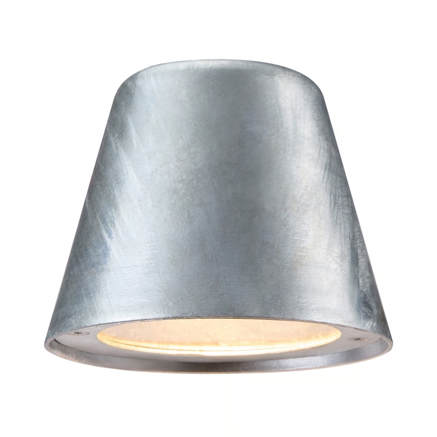 Nordlux - Udendørs væglampe ALERIA 1xGU10/35W/230V IP44 sølvfarvet