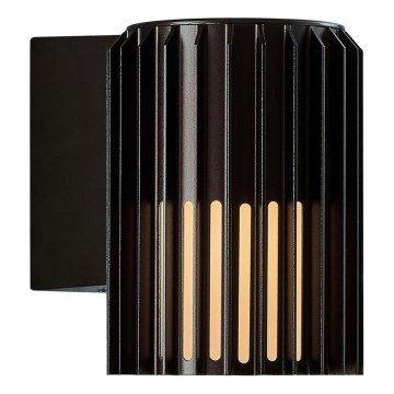 Nordlux - Udendørs væglampe ALUDRA 1xE27/15W/230V sort