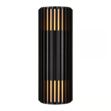 Nordlux - Udendørs væglampe ALUDRA 2xE27/15W/230V IP54 sort