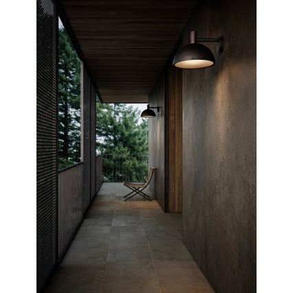 Nordlux - Udendørs væglampe ARKI 1xE27/20W/230V IP54 sort