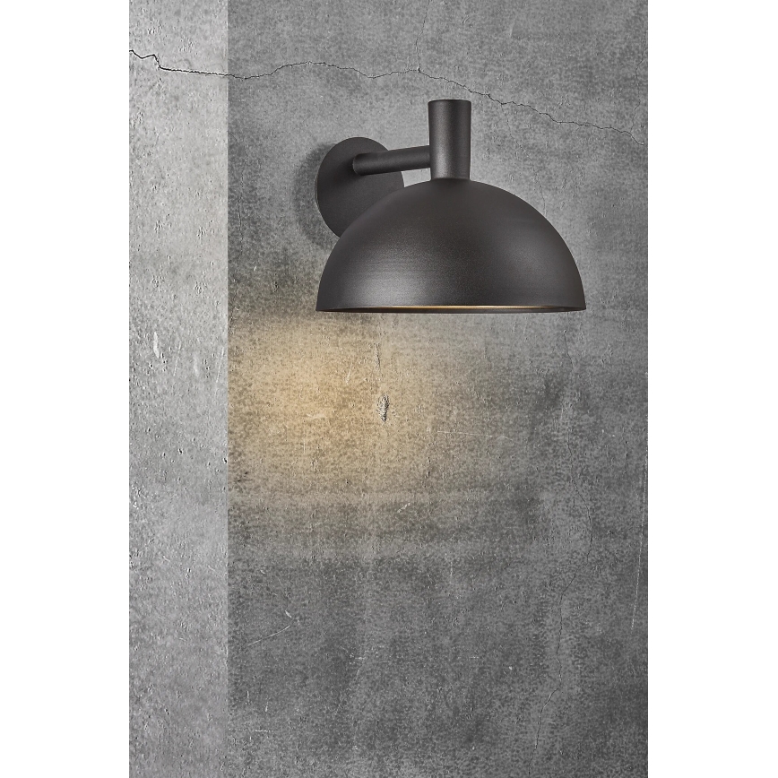 Nordlux - Udendørs væglampe ARKI 1xE27/20W/230V IP54 sort