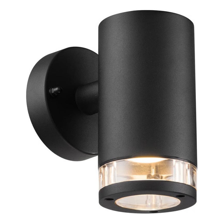 Nordlux - Udendørs væglampe BIRK 1xGU10/28W/230V IP44 sort