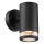 Nordlux - Udendørs væglampe BIRK 1xGU10/28W/230V IP44 sort