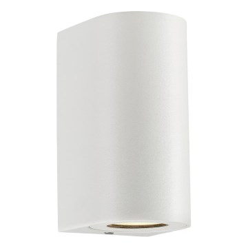 Nordlux - Udendørs væglampe CANTO 2xGU10/28W/230V IP44 hvid