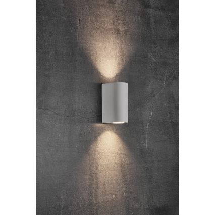 Nordlux - Udendørs væglampe CANTO 2xGU10/28W/230V IP44 hvid