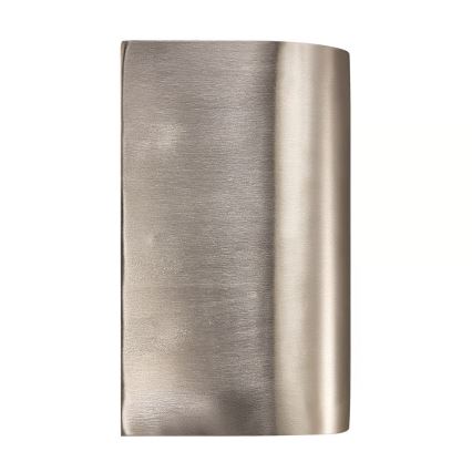 Nordlux - Udendørs væglampe CANTO 2xGU10/28W/230V IP44, rustfrit stål