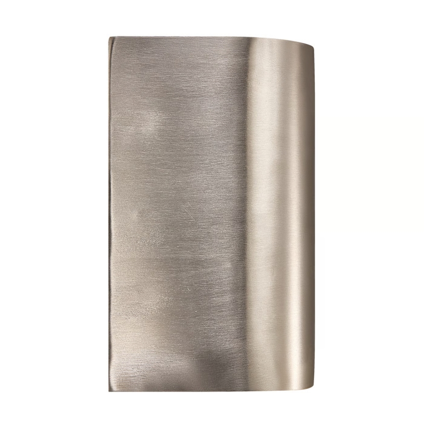 Nordlux - Udendørs væglampe CANTO 2xGU10/28W/230V IP44, rustfrit stål