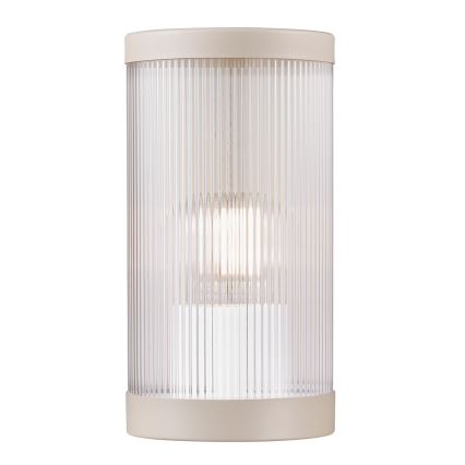 Nordlux - Udendørs væglampe COUPAR 1xE27/25W/230V IP54 beige