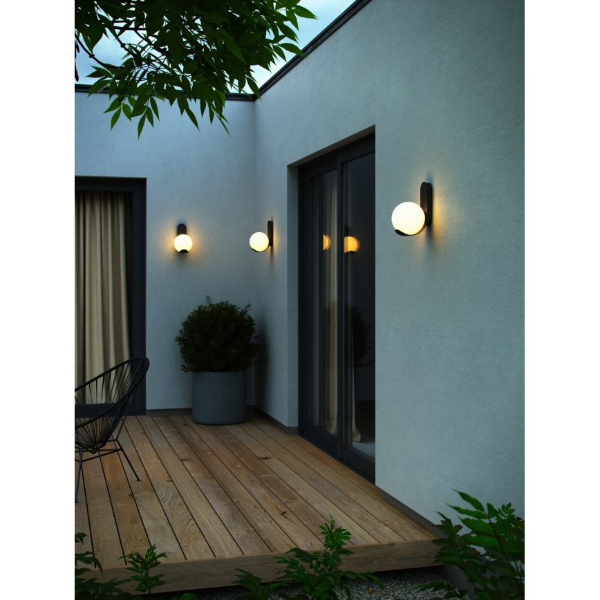 Nordlux - Udendørs væglampe DALIUS 1xE27/10W/230V IP44