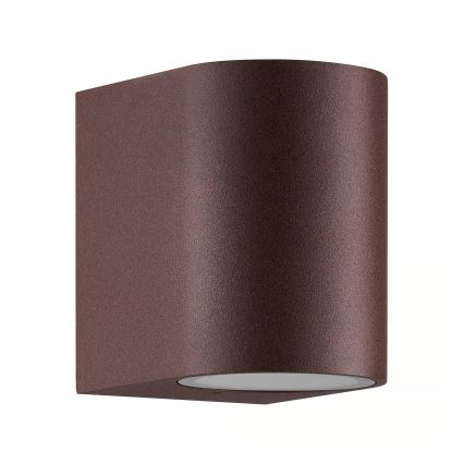 Nordlux - Udendørs væglampe DION 1xGU10/25W/230V IP44 rezavá