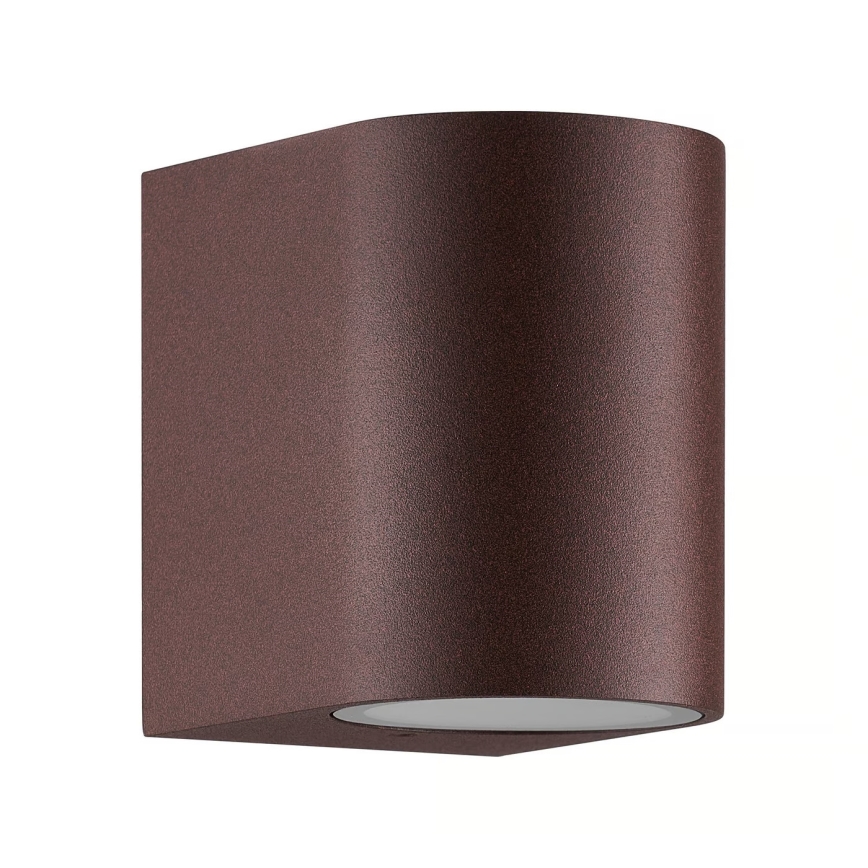 Nordlux - Udendørs væglampe DION 1xGU10/25W/230V IP44 rezavá