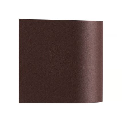 Nordlux - Udendørs væglampe DION 1xGU10/25W/230V IP44 rezavá