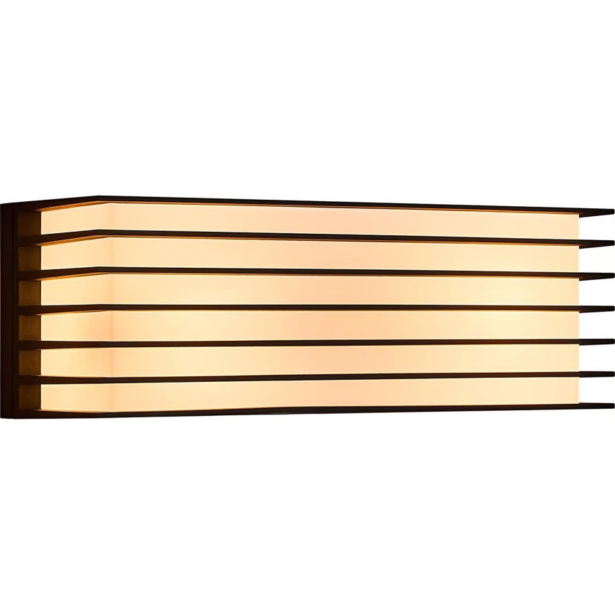 Nordlux - Udendørs væglampe FLUCTUS 2xE27/15W/230V IP44