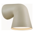 Nordlux - Udendørs væglampe FRONT 1xGU10/28W/230V IP44 cremefarvet