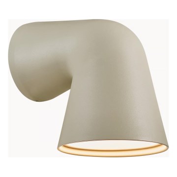 Nordlux - Udendørs væglampe FRONT 1xGU10/28W/230V IP44 cremefarvet