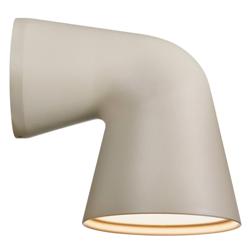 Nordlux - Udendørs væglampe FRONT 1xGU10/28W/230V IP44 cremefarvet