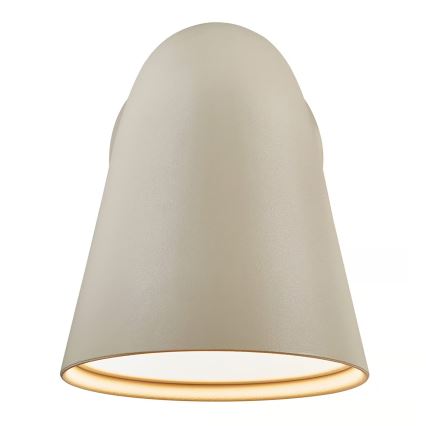 Nordlux - Udendørs væglampe FRONT 1xGU10/28W/230V IP44 cremefarvet
