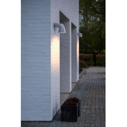 Nordlux - Udendørs væglampe FRONT 1xGU10/28W/230V IP44 hvid