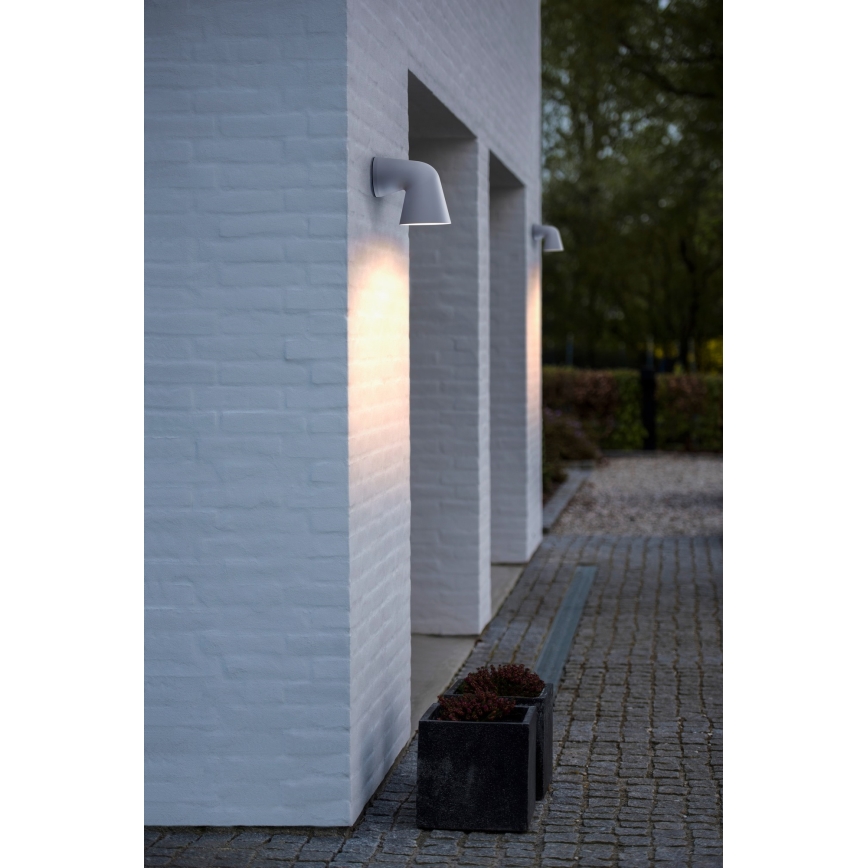 Nordlux - Udendørs væglampe FRONT 1xGU10/28W/230V IP44 hvid