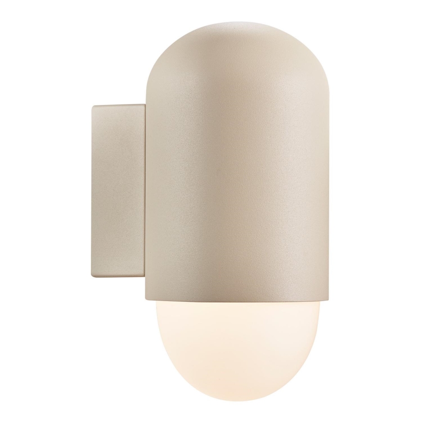 Nordlux - Udendørs væglampe HEKA 1xE27/60W/230V IP54 beige