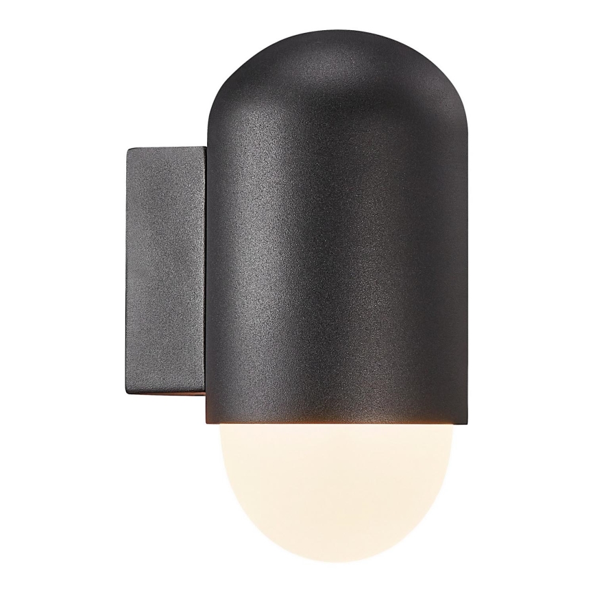 Nordlux - Udendørs væglampe HEKA 1xE27/60W/230V IP54 sort