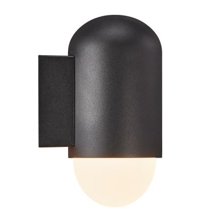 Nordlux - Udendørs væglampe HEKA 1xE27/60W/230V IP54 sort