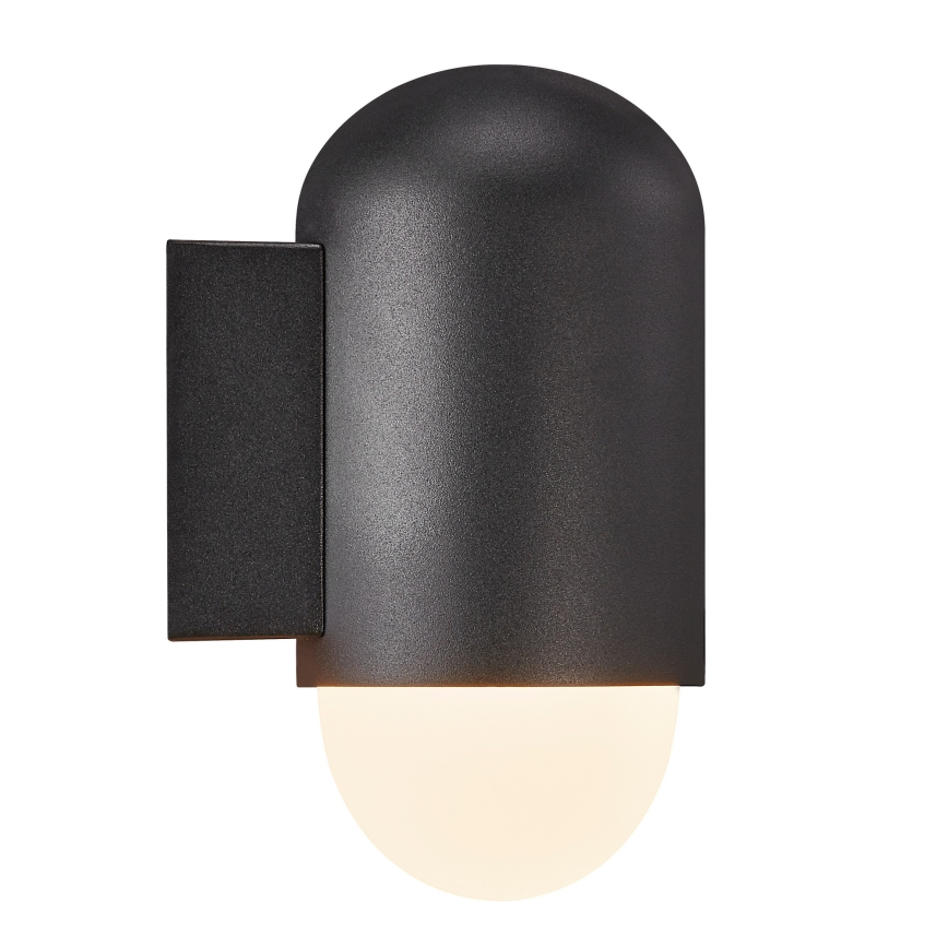 Nordlux - Udendørs væglampe HEKA 1xE27/60W/230V IP54 sort