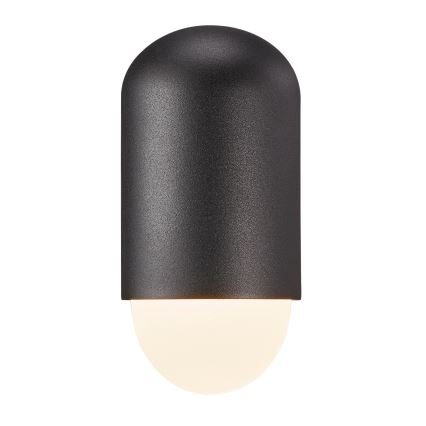 Nordlux - Udendørs væglampe HEKA 1xE27/60W/230V IP54 sort